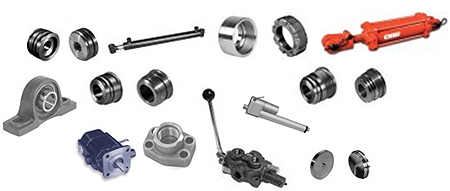 HYDRAULIC CYLINDERS, FLUID POWER, MOBILE COMPONENTS AND BEARINGS